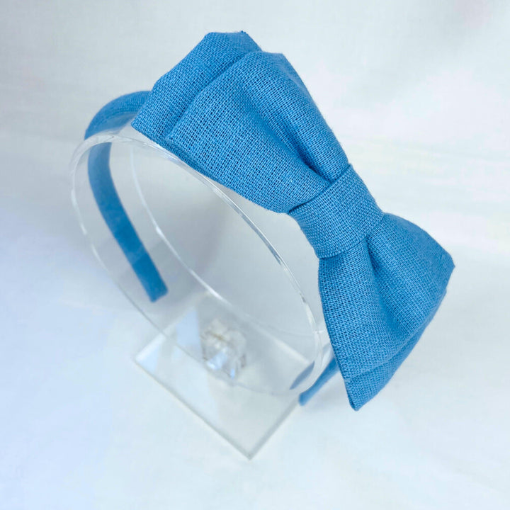 Cerchietto Amabile Azzurro - Fiocchi da Principessa