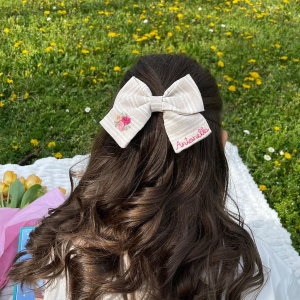 Fiocco Personalizzato con il Nome Primavera