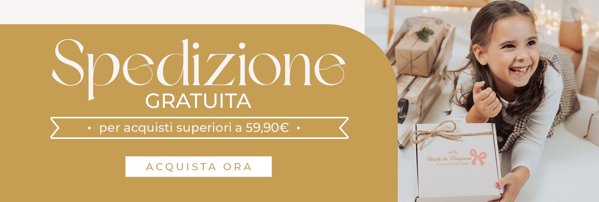 Spedizione GRATUITA per acquisti superiori a 59,90 €! 