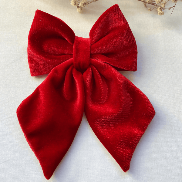 Fiocco Velluto Rosso